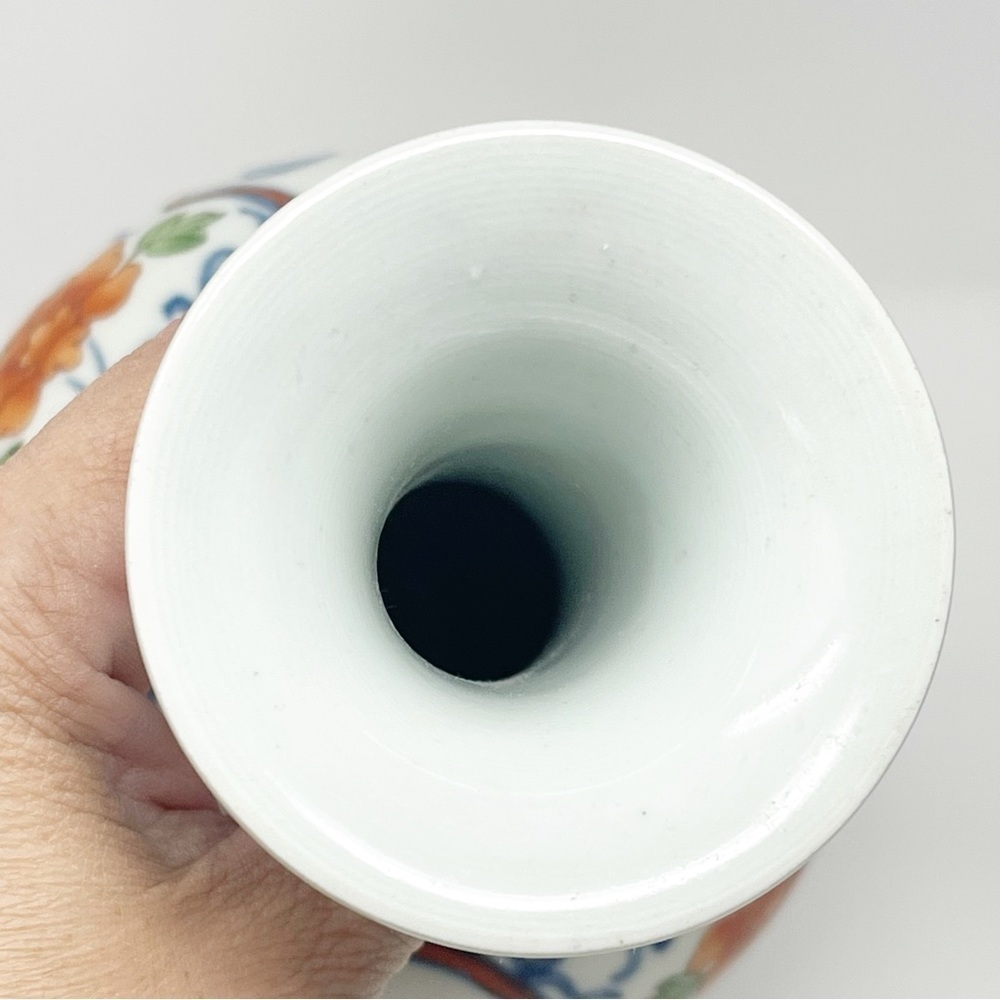 Rare Ming-style Vase Replica Qianlong Six-character Seal Mark & 1736-95 Period - Picture 12 of 16